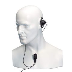 EA12/DT9 ENTEL, D-vorm oortje voor radio's series DT9 DT8 en DT5