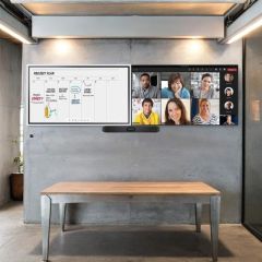 salle de réunion double écran