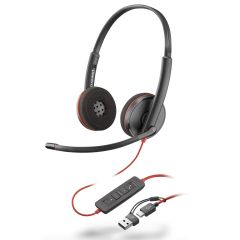 Casque Plantronics Blackwire 3220 - casque USB-C