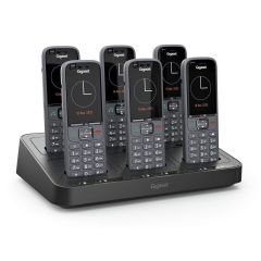 Pakket van 6 Gigaset S700H Pro handsets met Multicharger PRO