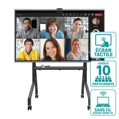 Kit Visioconférence Sans Fil Maxhub - Pied roulant