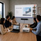 kit projecteur EPSON et caméra Yealink pour salle de réunion