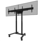 Neomounts Chariot motorisé + Adaptateur double écran