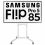 Samsung Flip Pro 5 85 pouces avec Pied roulant