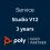 Service Poly+ pour Poly Studio V12 - 3 ans