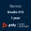 Service Poly+ pour Poly Studio V12 - 1 an