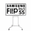 Samsung Flip Pro 5 55 pouces avec Pied rotatif mode portrait