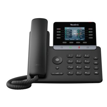 fanvil X303W téléphone fixe Noir 4 lignes LCD Wifi