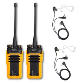 Pack Duo Hytera BD615 UHF + 2 oreillettes bodyguard| radio pro UHF|BD ...