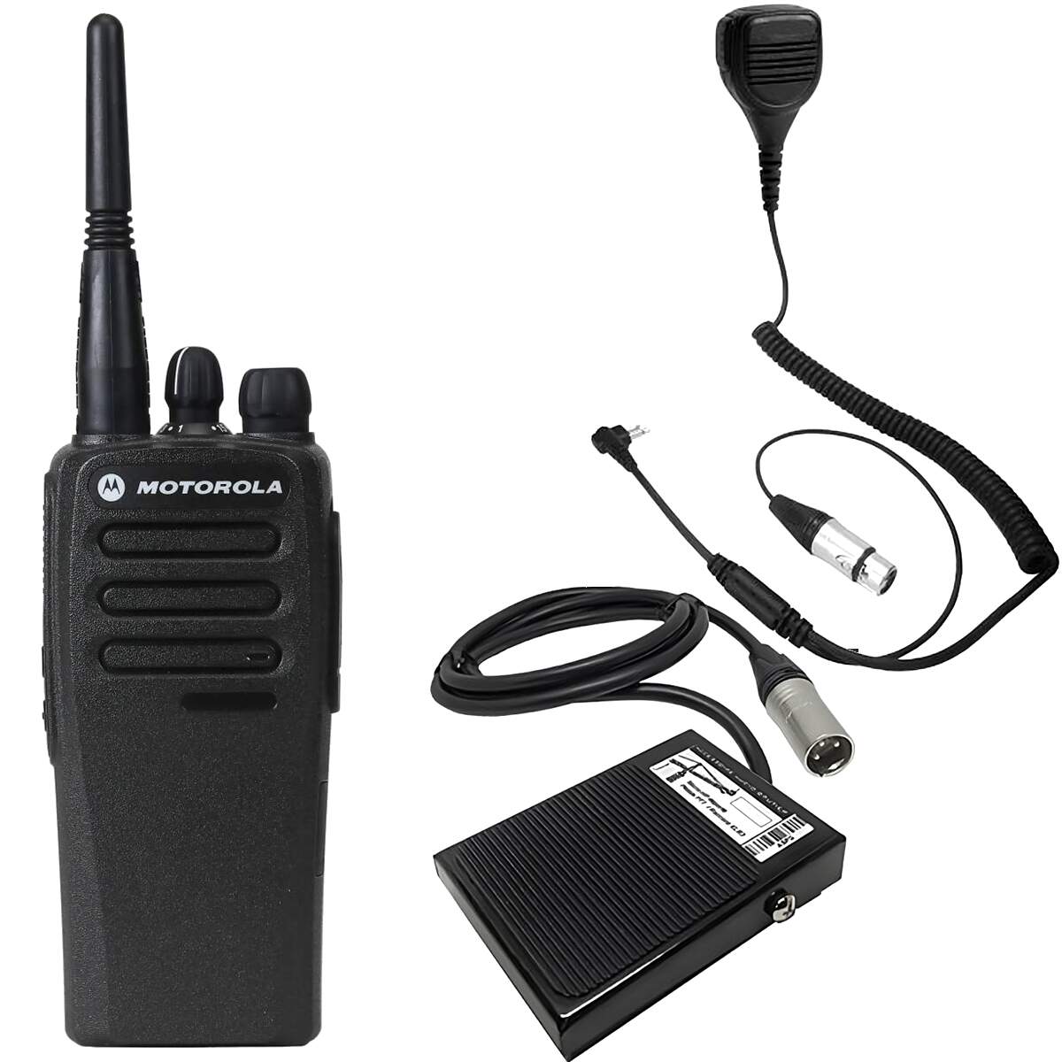 Motorola DP1400 analoog UHF + Kraanpedaal image