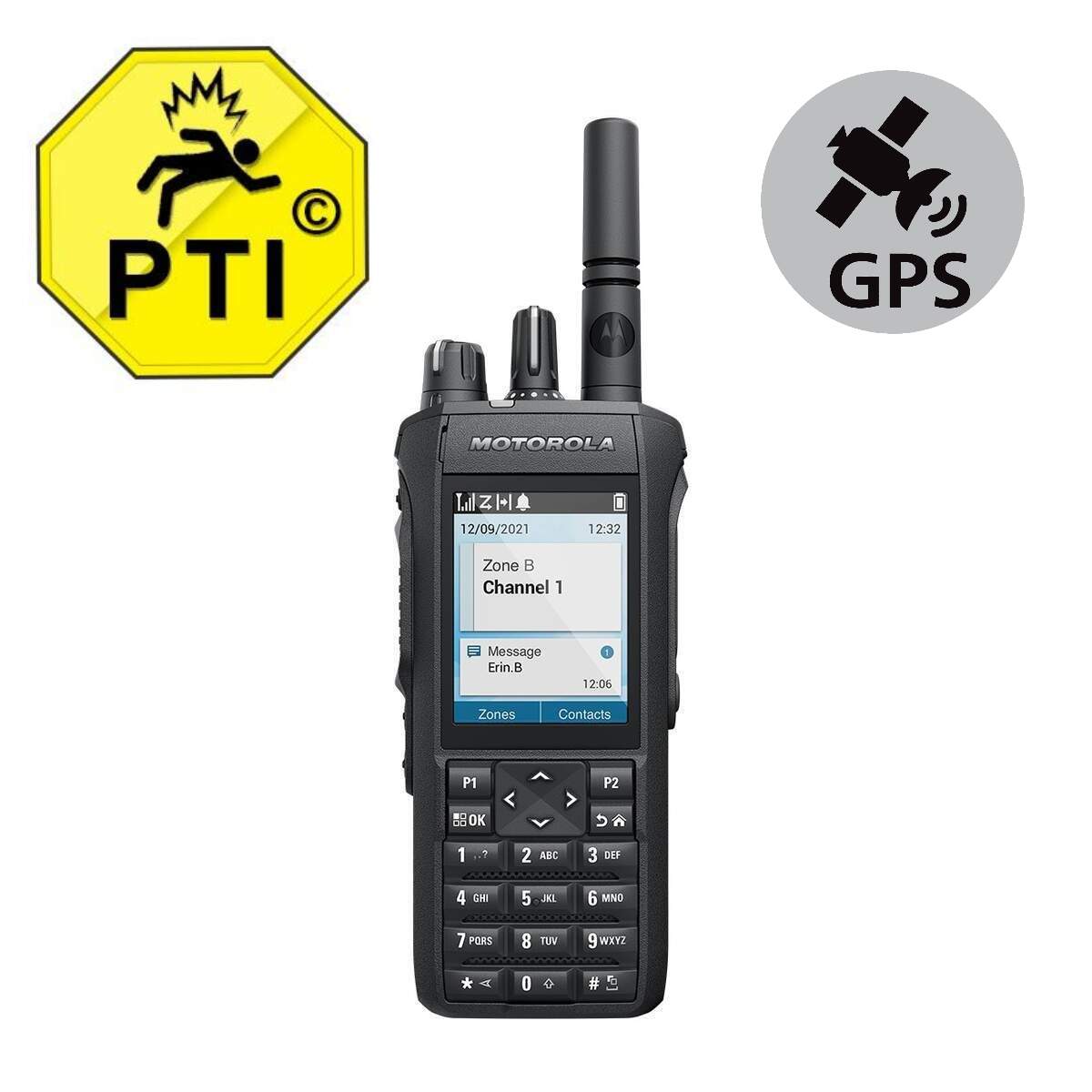 Motorola  R7 UHF  met scherm en toetsenbord - BIW  GPS image