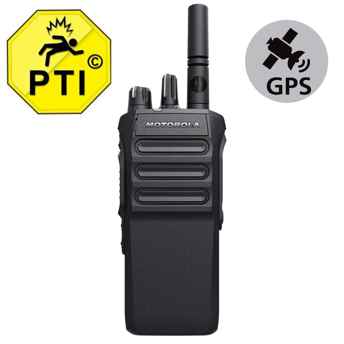 Motorola R7 VHF - PTI GPS image