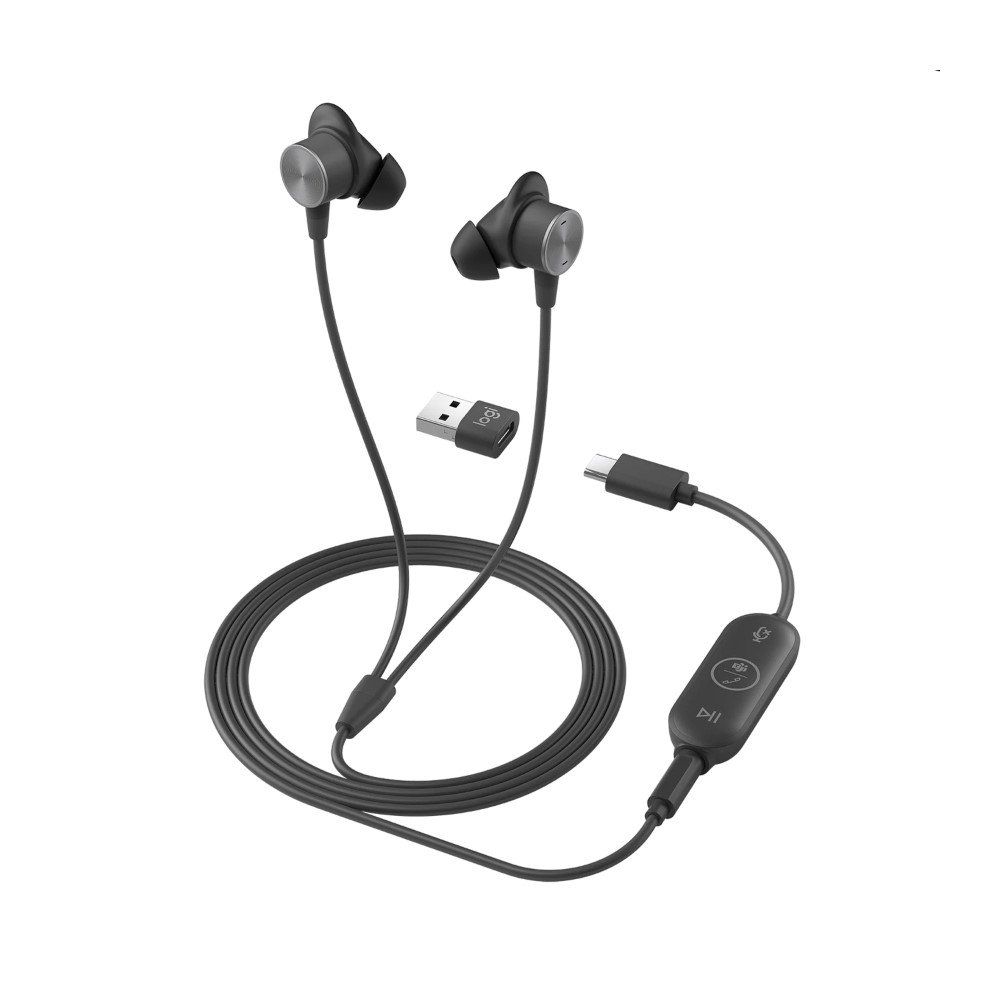 Logitech Zone Wired Earbuds Optimisé Teams MS image