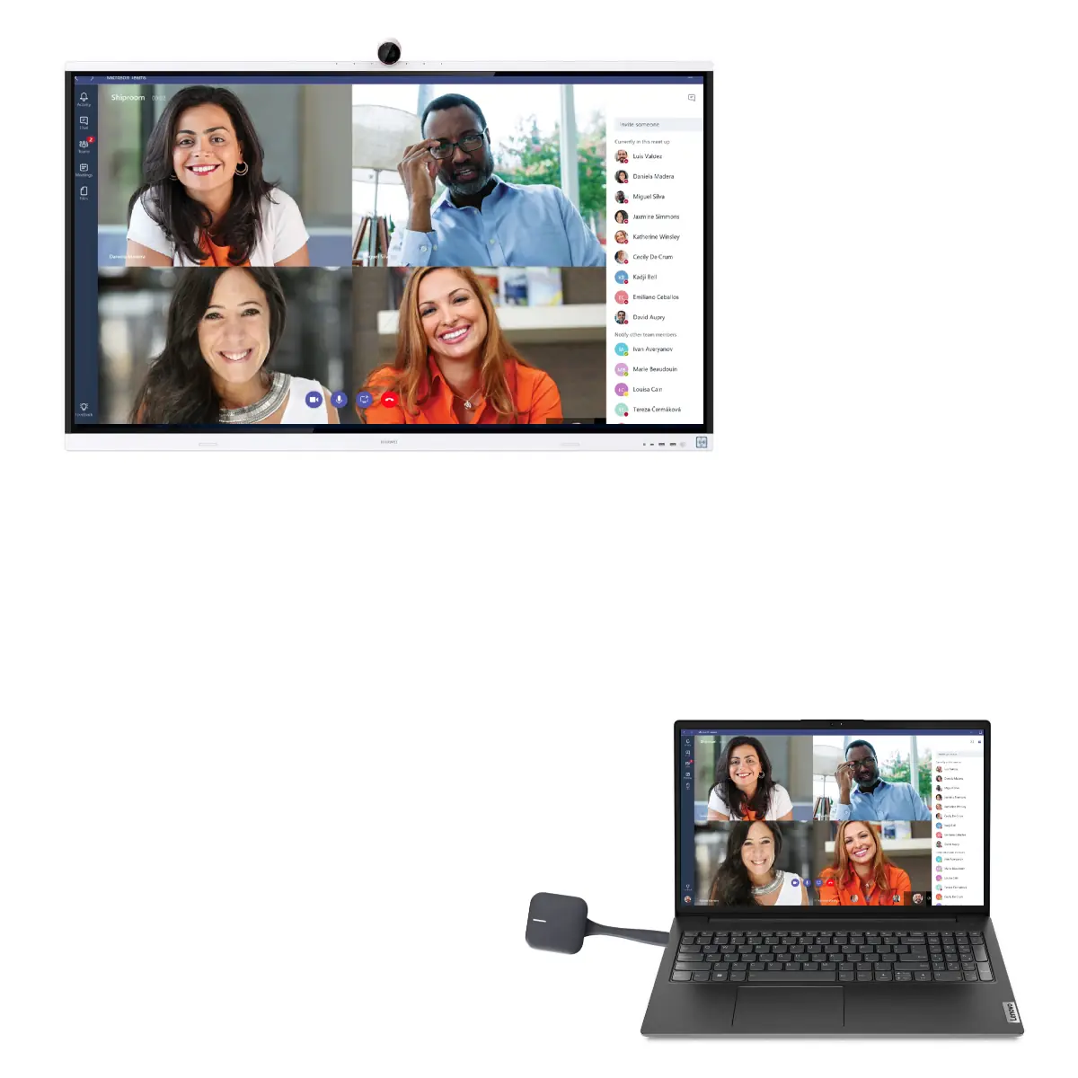 video conference draadloos Huawei