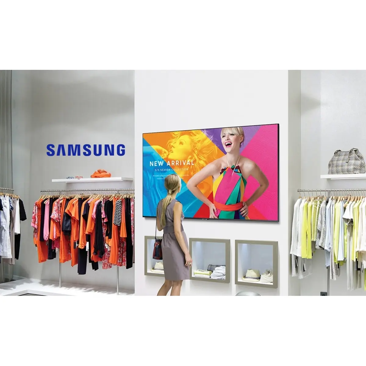 Samsung QE55T - affichage dynamique
