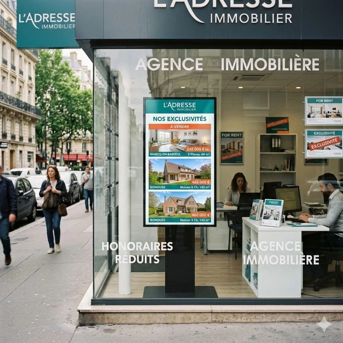 écran pour vitrine iiyama