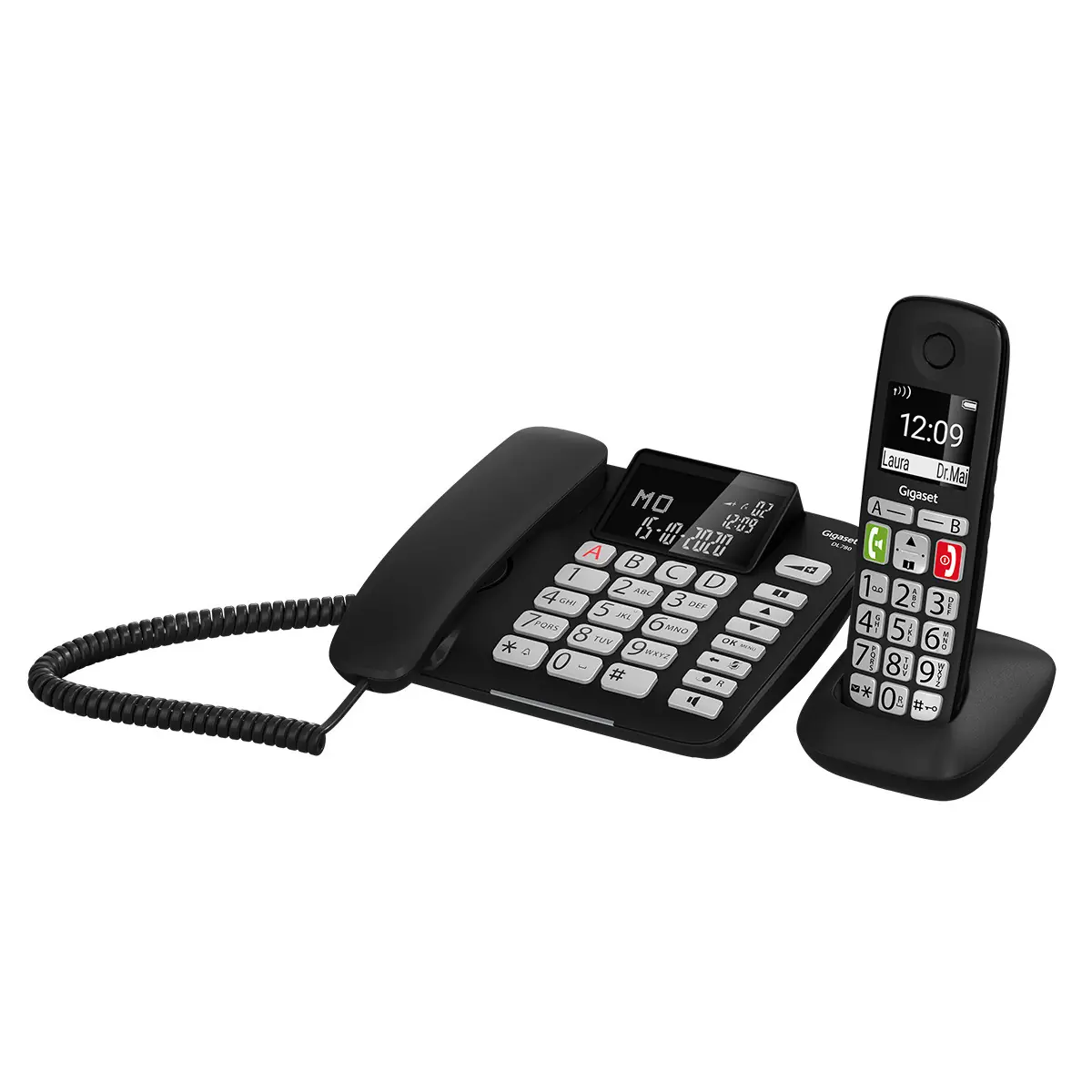 Gigaset DL780 Plus handset en bureautelefoon