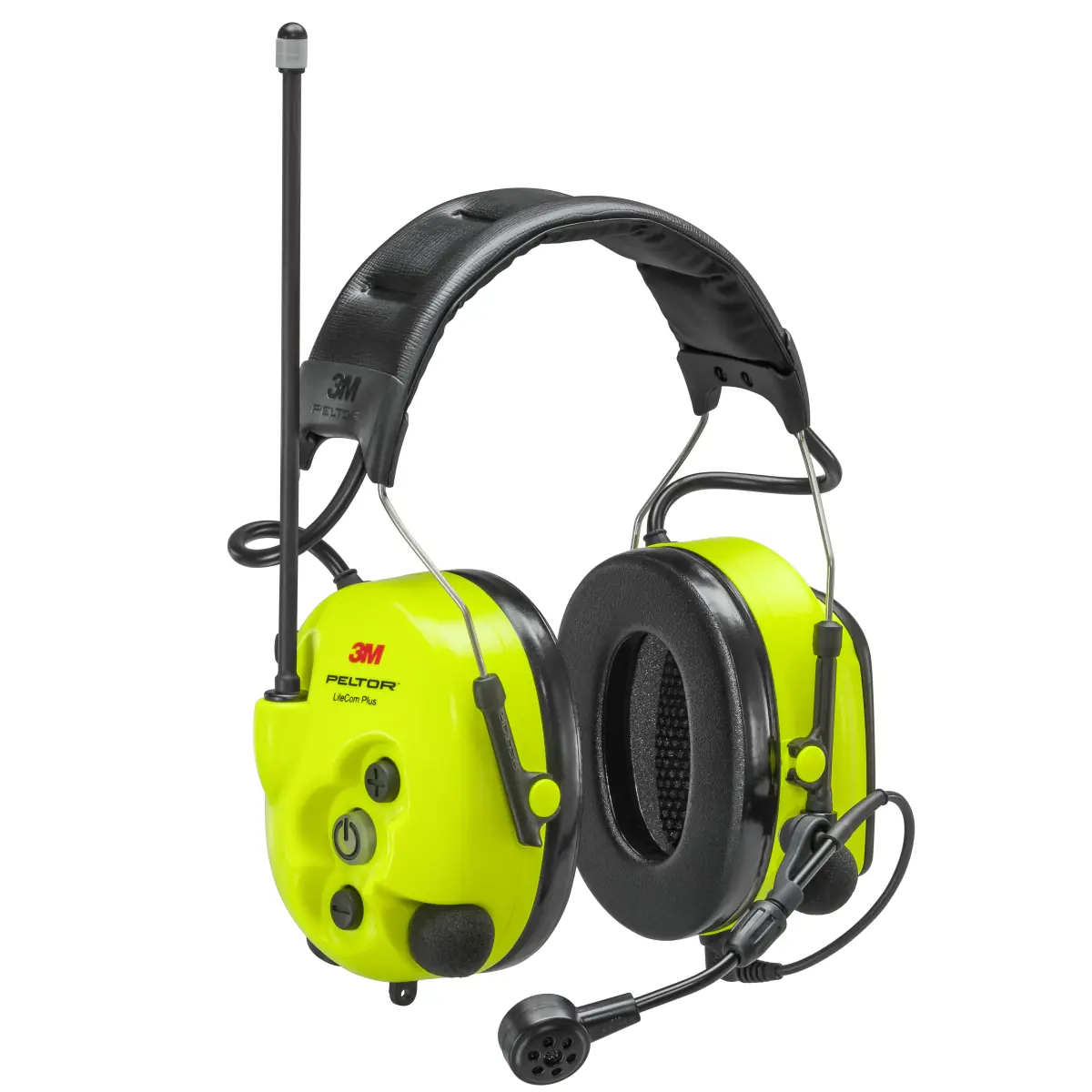 3M Peltor LiteCom Plus - PMR446 - Casque anti bruit avec talkie walkie - MT73H7A4410EU 