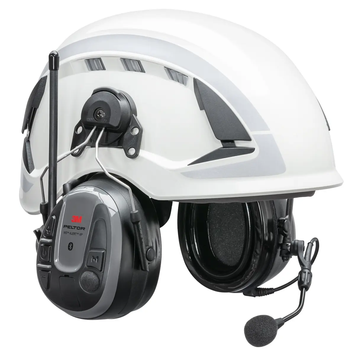 3M Peltor WS Alert XP Bluetooth - Helmbevestiging - Oorkappen met geluidsmodulatie