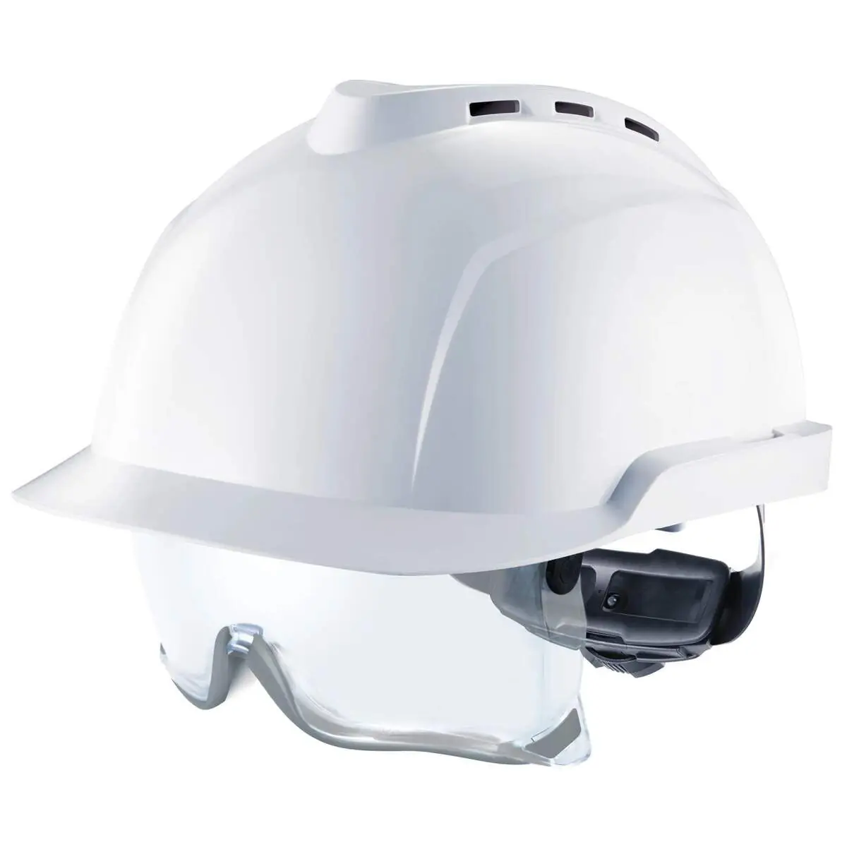 Veiligheidshelm V-GARD 930: Comfort en geïntegreerde oogbescherming