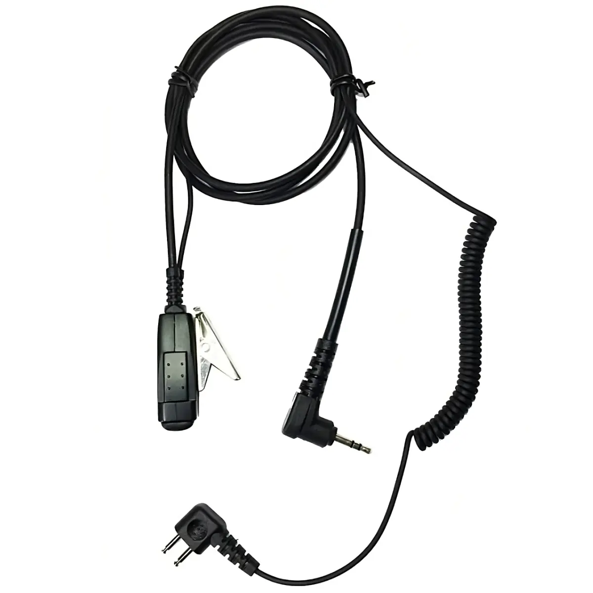 Kabel voor headset 3M Peltor (SportTac, ...) naar Portofoons Motorola TLKR (T80, T82, T82ex, ...)