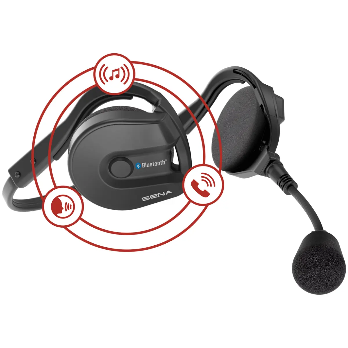 Sena Expand Boom - Casque tour de nuque Bluetooth - Intercom