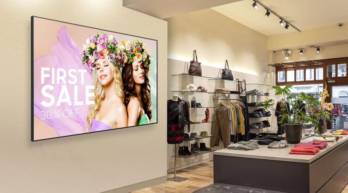 Samsung QH50B UHD Signage