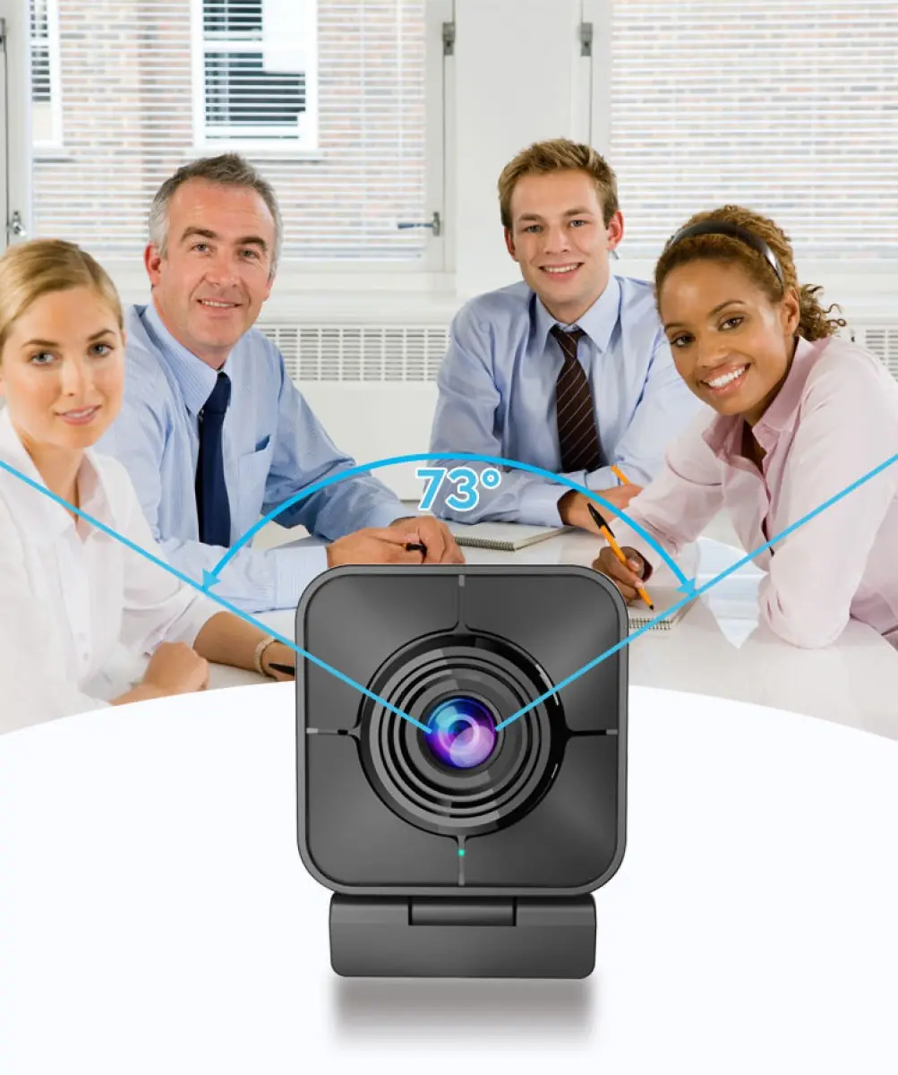 Webcam sans fil - Angle de vue 73°