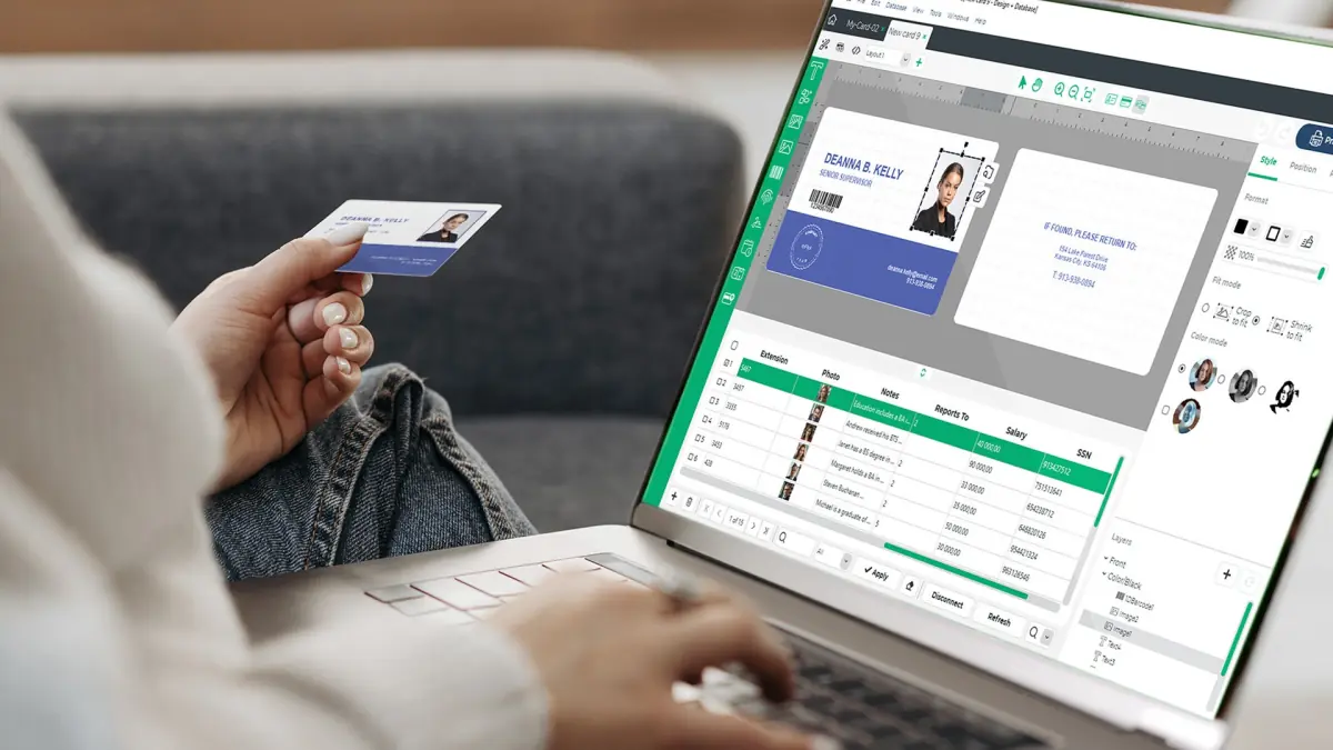 ID-ALL Standard connexion données et encodage