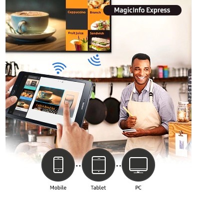 Logiciel gratuit Samsung MagicINFO Express 2