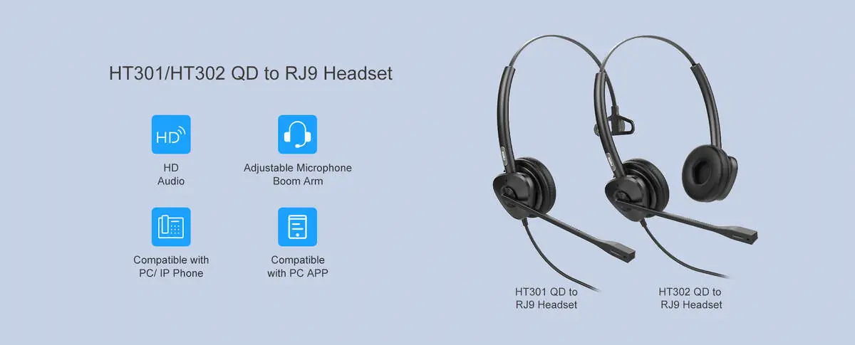 headset fanvil ht302 qd