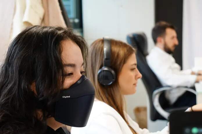 Skyted Mask Bluetooth - masque de confidentialité 