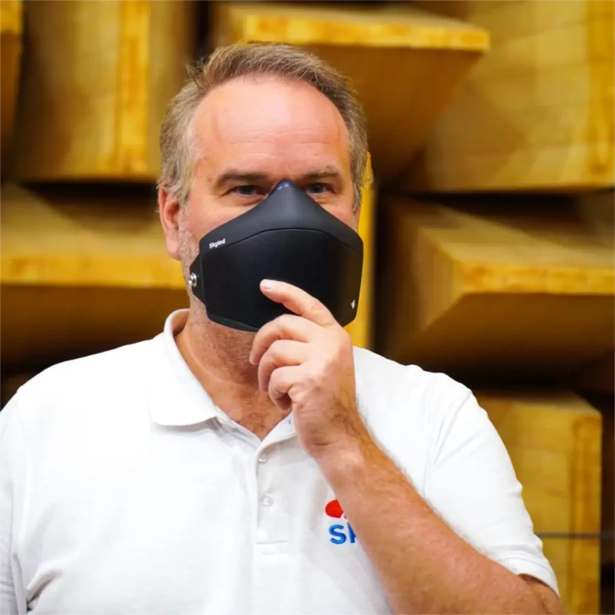 Skyted Mask social - pour les personnes avec difficultés