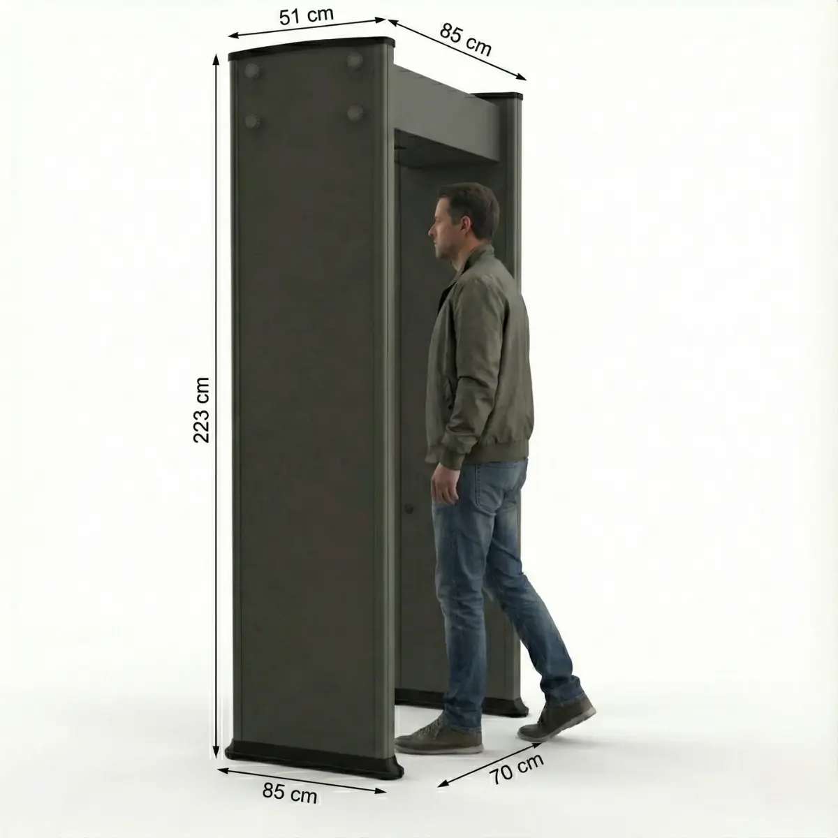 Détecteur métaux portique 6tadel PS 700