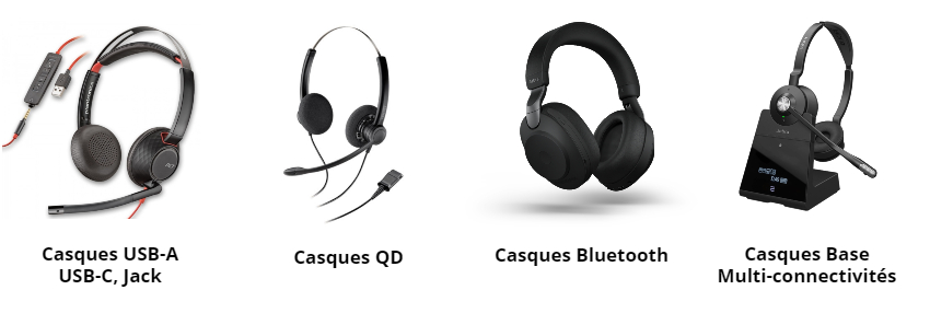 casques connexions