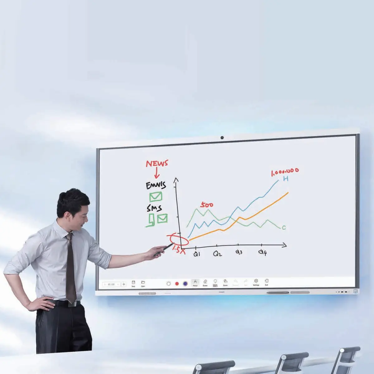 Huawei Idea Hub B 3 86 - Whiteboard