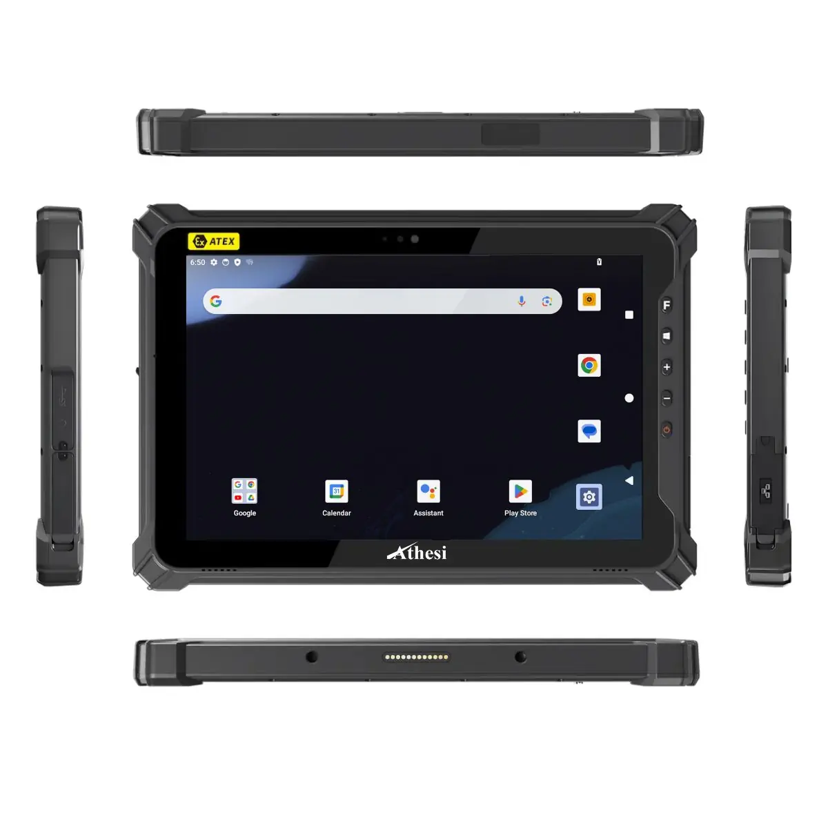 Tablette durcie Athesi E10T AT – vue arrière