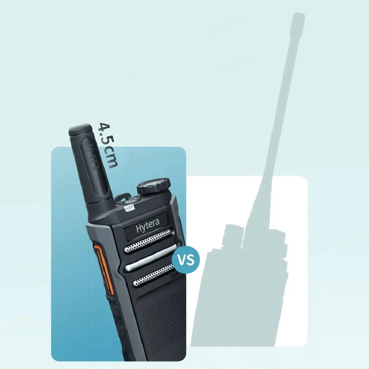 Hytera AP325 UHF - Talkie walkie avec licence - portatif de petite taille