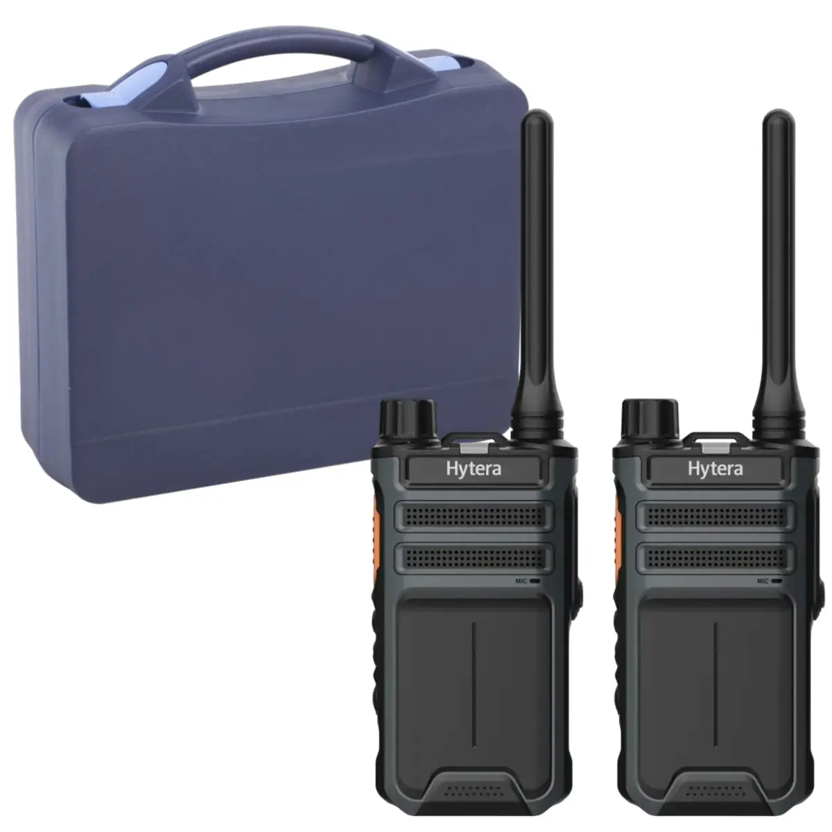Pack de 2 Hytera AP515LF + Mallette de transport - Talkies-walkies sans licence PMR446