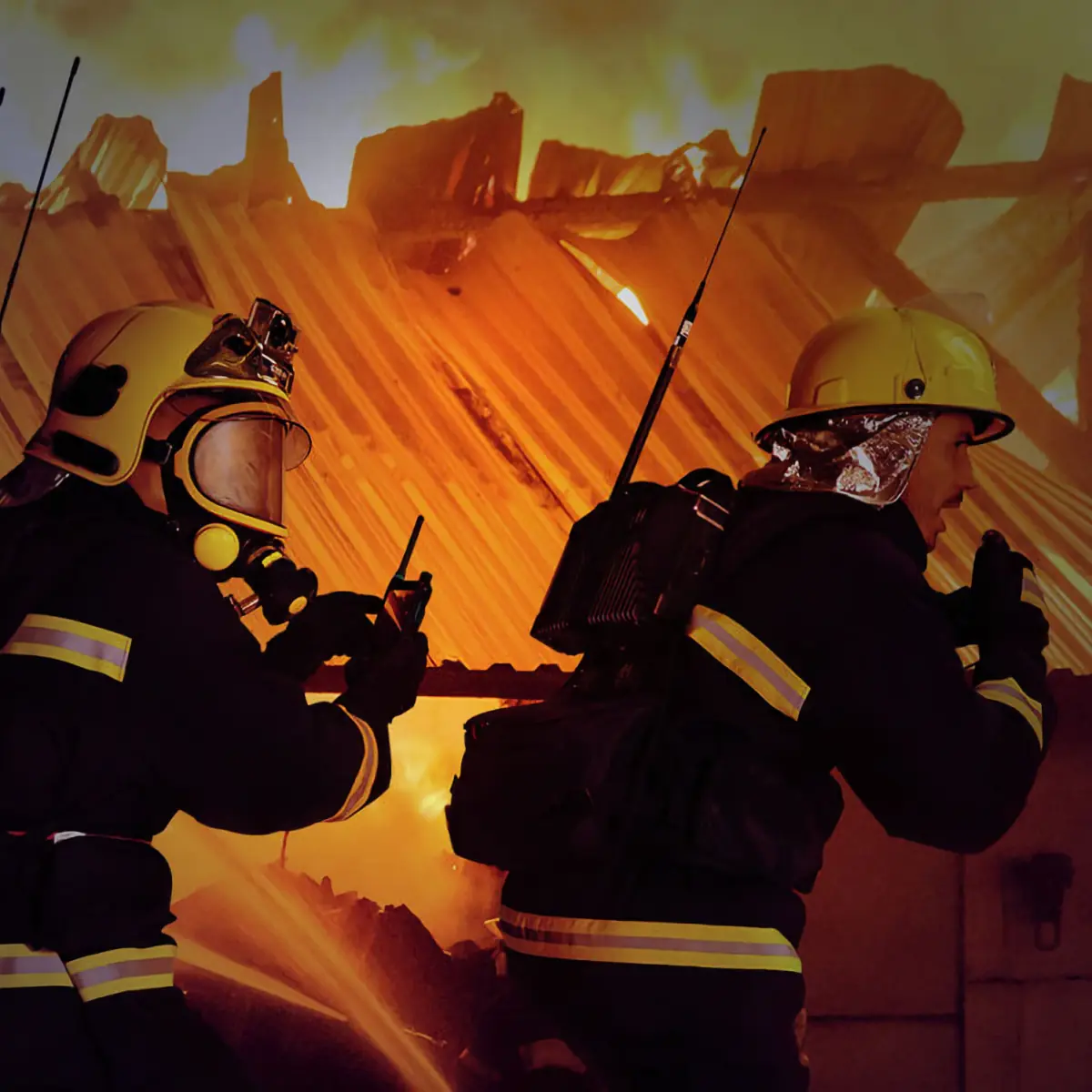 Avantage des talkies-walkies face au danger - talkie walkie pompier