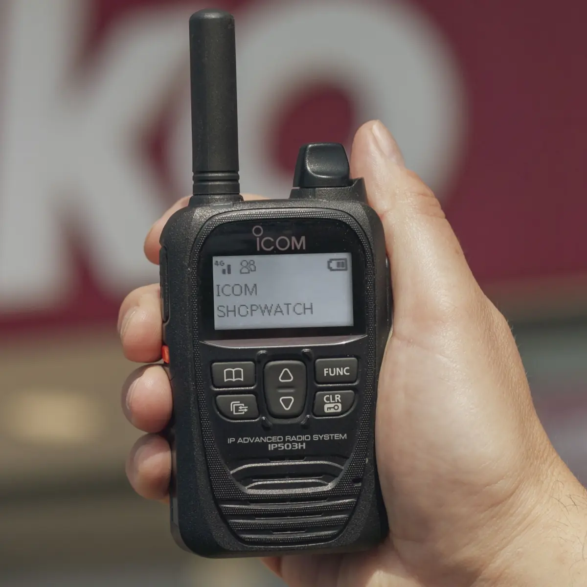 Icom IP503H - Talkie walkie PoC LTE - Talkie walkie longue portée - PACK-IP503H