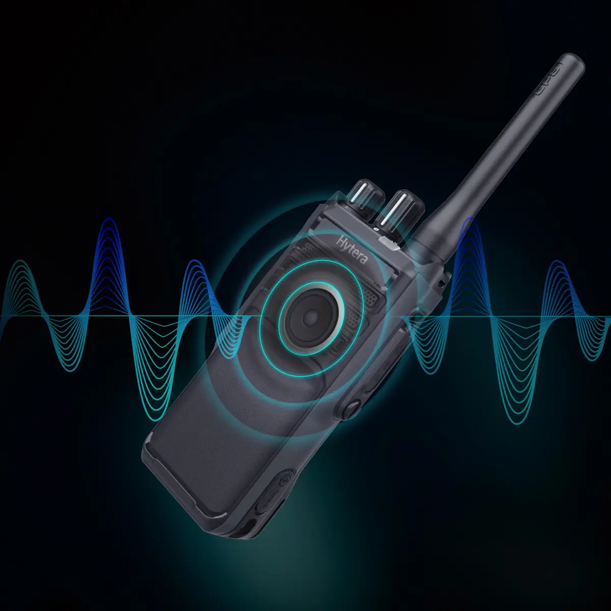Hytera HP505 UHF - Talkie-walkie numérique avec licence - HP50X - Haut-parleur puissant