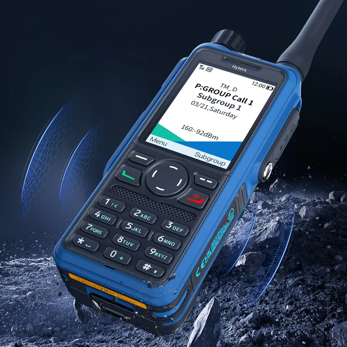 Hytera HP795Ex IIC UHF - BIW Bluetooth-GPS