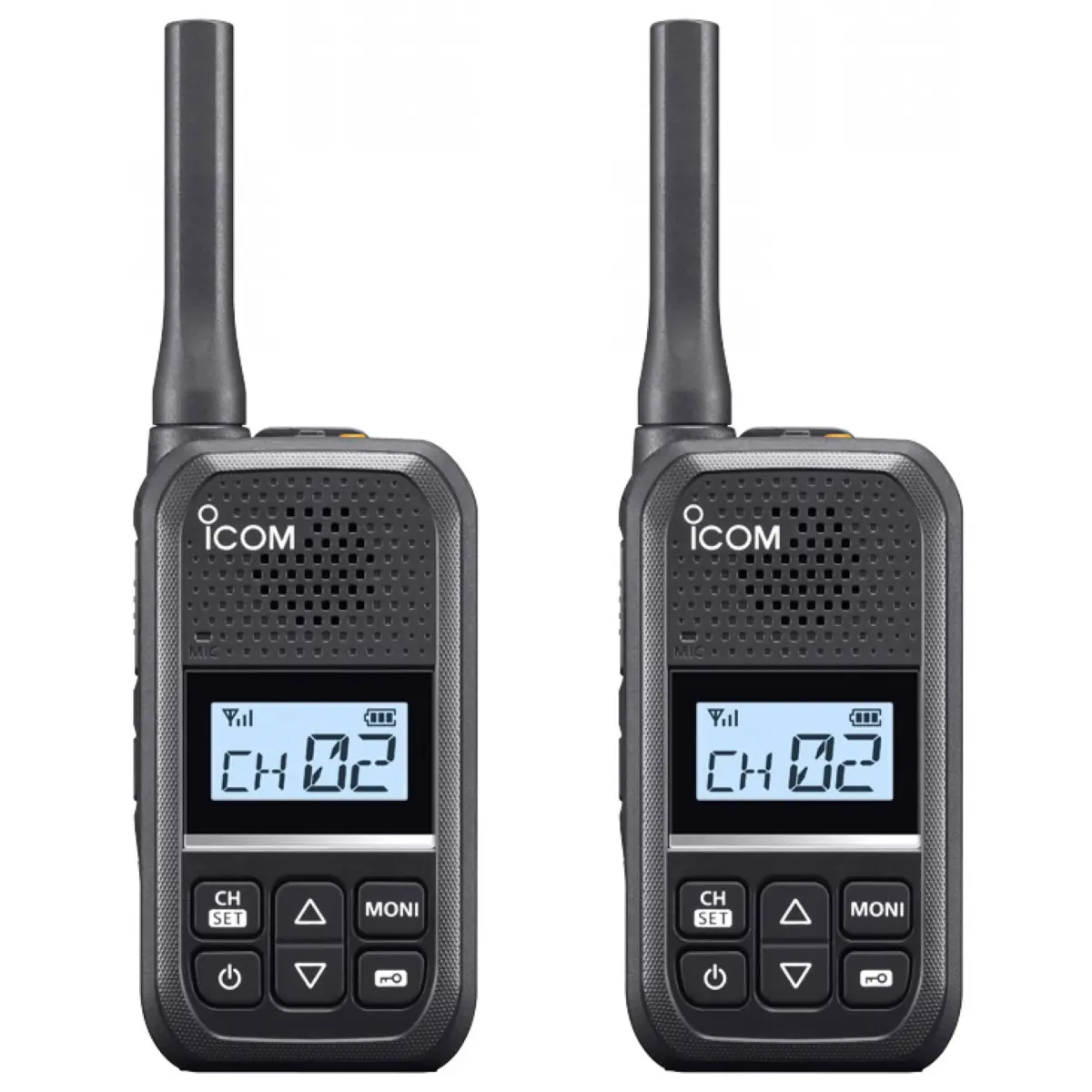 Paar van twee Portofoons-walkies Icom zonder licentie PMR446 - IC-U20SR