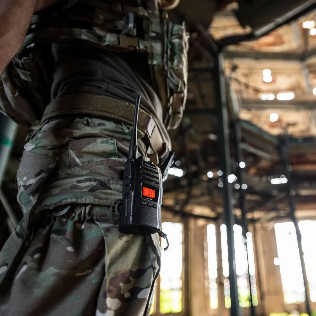 Midland G13 Pro en utilisation chasse