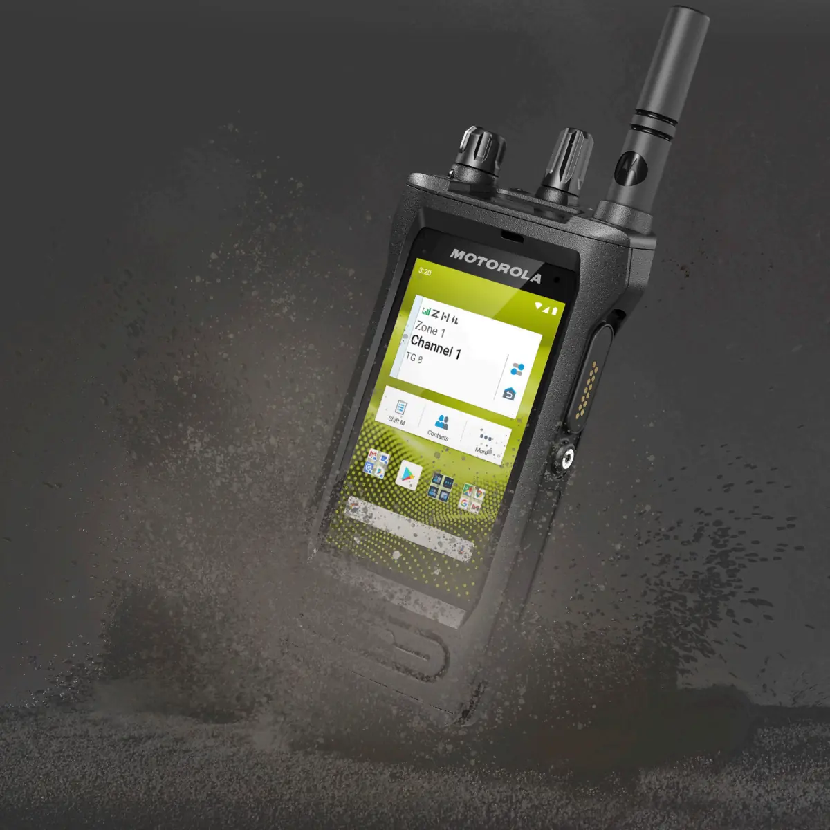 Motorola MOTOTRBO Ion - Combiné talkie-walkie, smartphone et lecteur code-barre