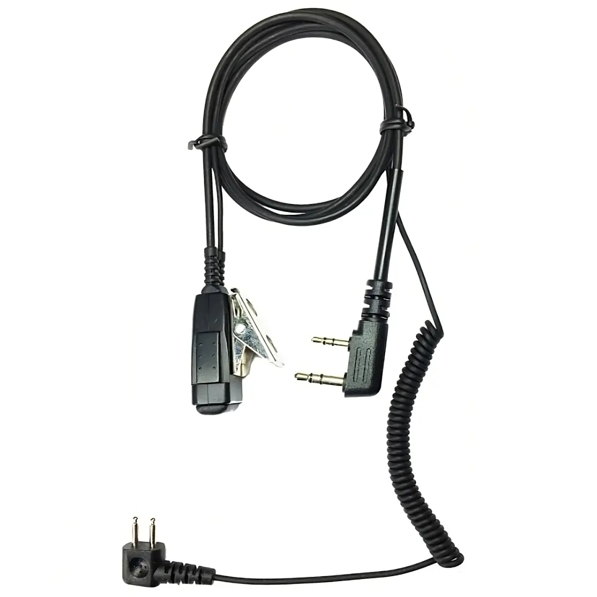 Kabel voor headset 3M Peltor (SportTac, ...) naar Portofoons Midland G10 Pro, G11 Pro, G13, CT590S, CT990-EB