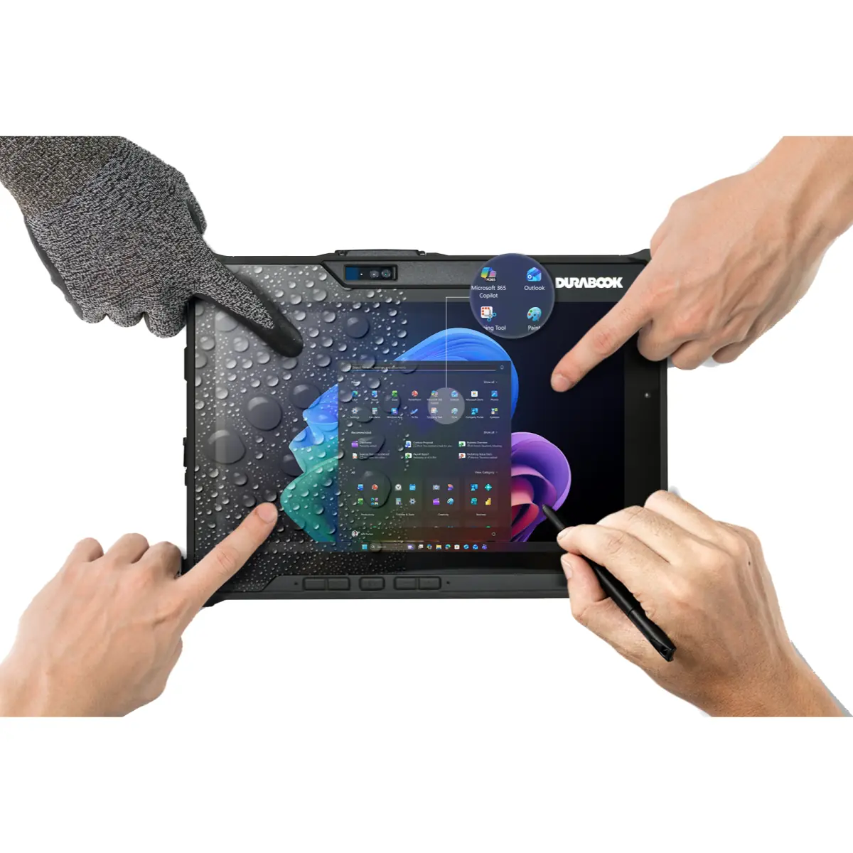 Durabook R10 Copilot+ PC - tablette terrain