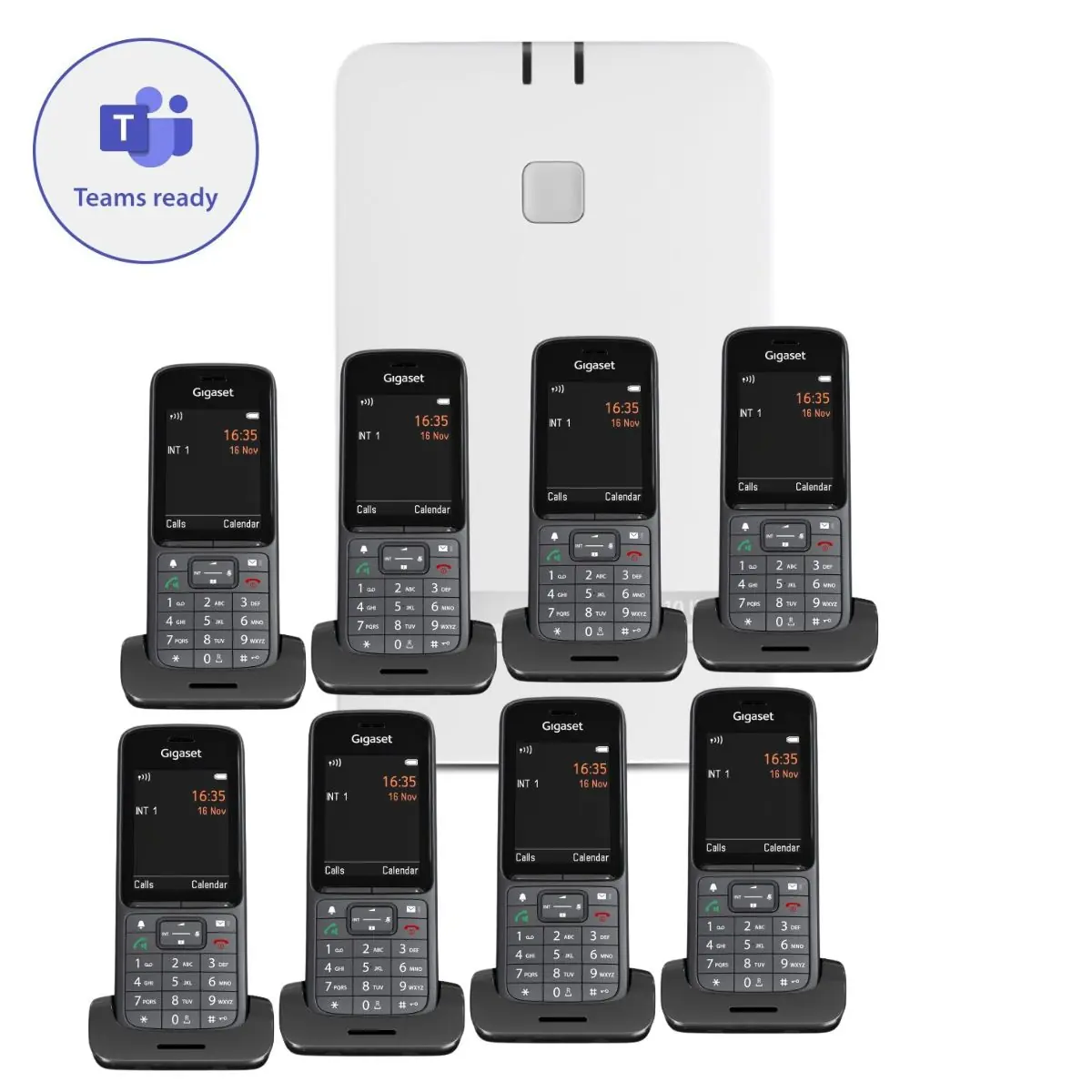Telefoons draadloos IP SIP Gigaset 8 handsets