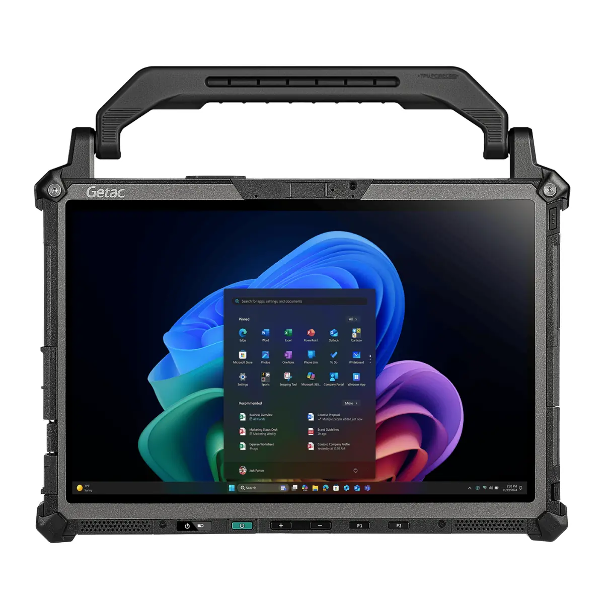 Getac f120 - AI-geharde array